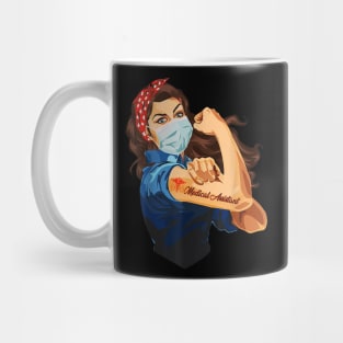 Strong Woman Medical Assistant Nursing Nurse Mug